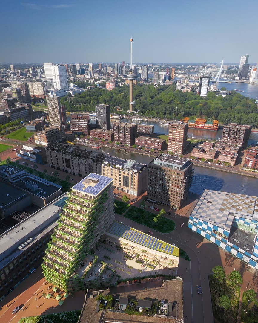 Houtbouw is toekomstbestending